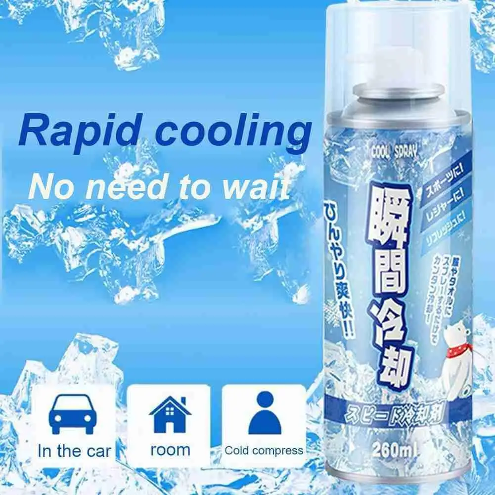 

Car Summer Heatstroke Prevention Refrigeration Artifact Refrigeration Spray Summer Air Cool Artifact Fast Cooling Spray