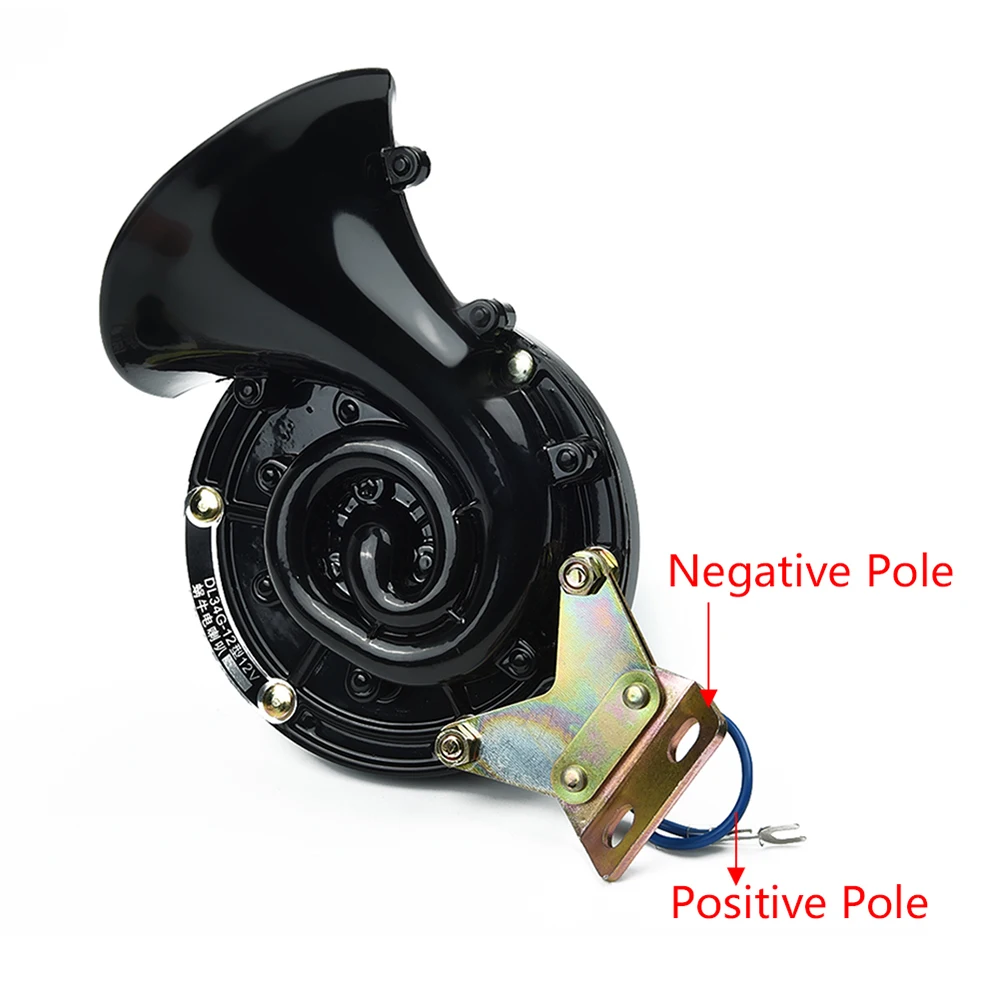 Громкий 300 дБ 24V Электрический Улитка один Воздушный Рог для автомобиля мотоцикла