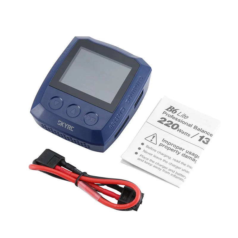 

Зарядное устройство SKYRC B6 nano / B6 Lite LiPo для аккумуляторов, 15 а/320 Вт, зарядное устройство постоянного тока для аккумуляторов LiFe/ Lilon/ LiPo/ LiHV/ NiMH/ NiCd...