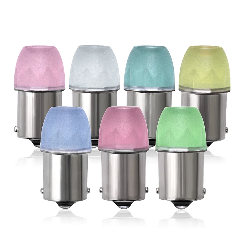 2 шт. 1156 BA15S P21W 1157 led BAY15D P21/5 Вт вспышка тормозной светильник авто задний стоп сигнал