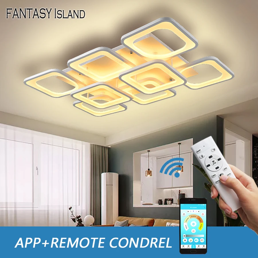 

4 / 8 Heads Ceiling Light Led Lights For Living Room Bedroom Fixture Indoor Home Decoration Pedent lamps
