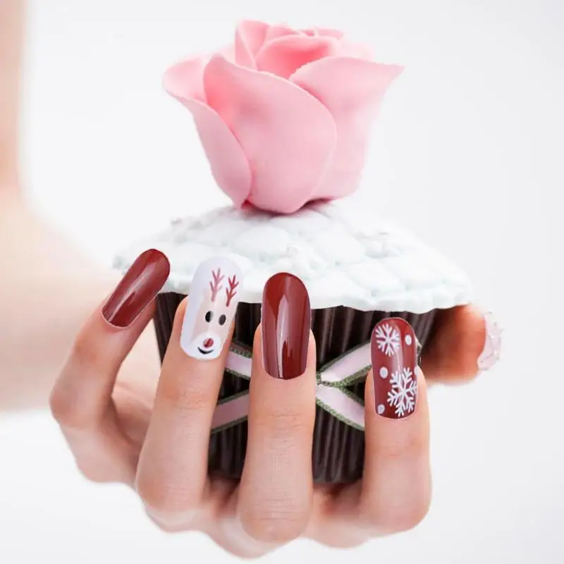 Новинка 24 шт. Рождественская Снежинка 3D сделай сам модный стиль пластмассовое