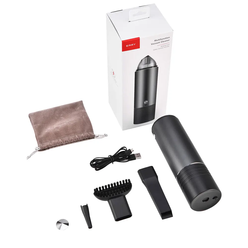 

Car Mini Vacuum Cleaner Portable Small Handheld Vacuum Wireless USB Rechargeable Strong Suction Car Interior Vaccum Cleaner