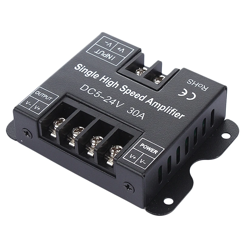 Одноцветный светодиодный усилитель ретранслятор сигнала передачи данных 1 канал