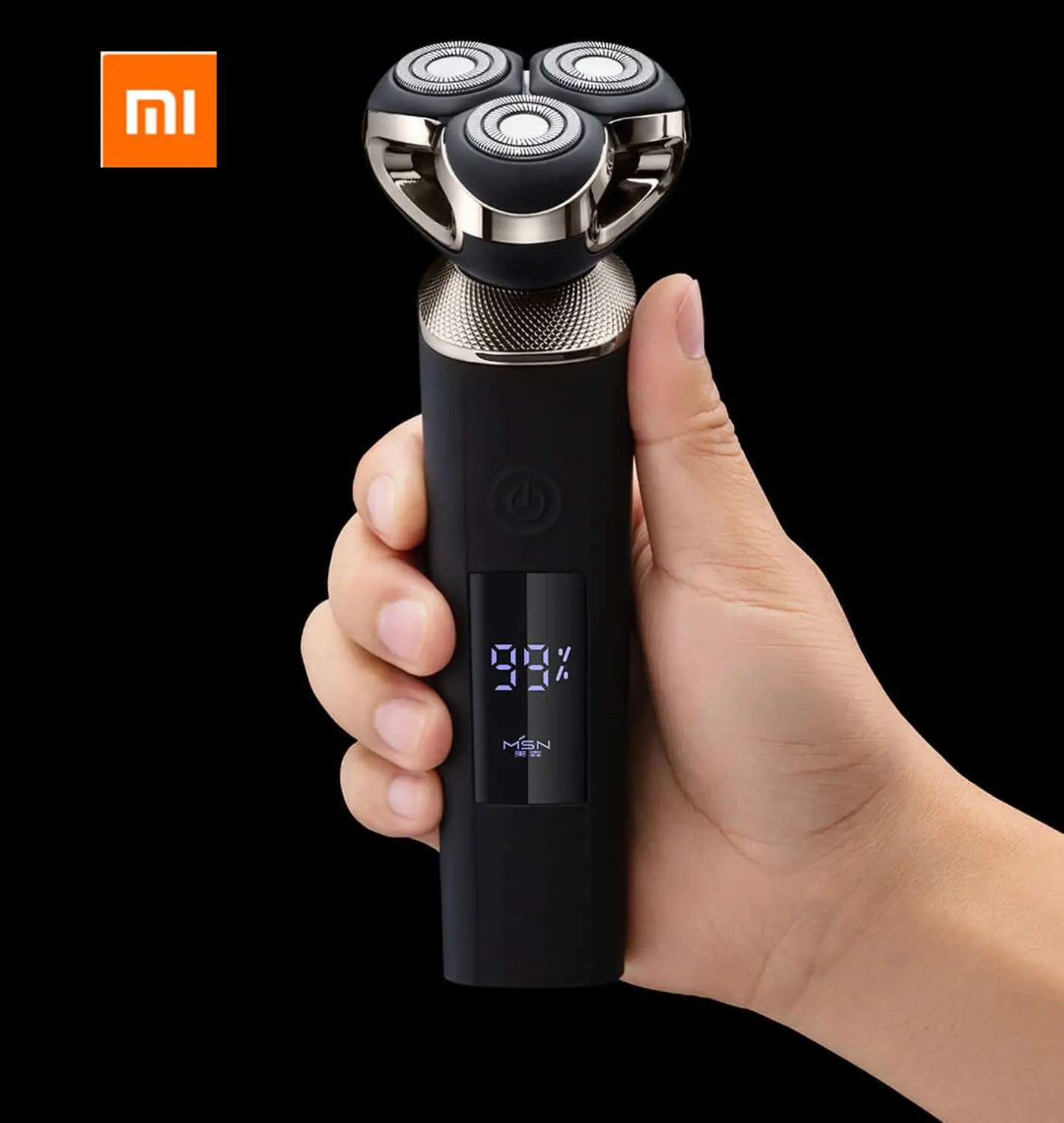 Водонепроницаемая умная электробритва Xiaomi Mijia MSN с большим ЖК экраном