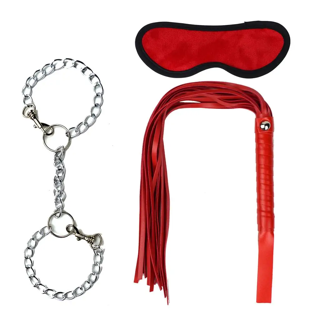 Секс-игрушки для пары цепочек наручники Экзотические инструменты взрослых набор