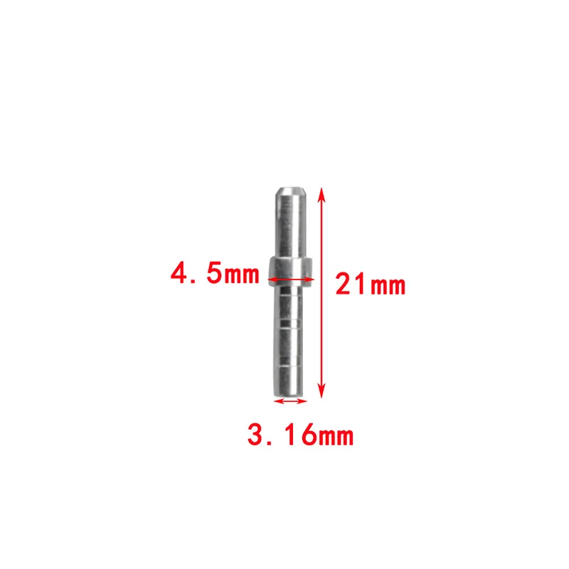 20 штук стрельба из лука булавки Алюминий сплав хвост &quotсделай сам&quot с задней