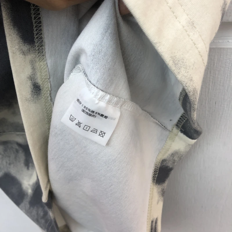 

Tie dye Travis Scott Cactus Jack Washed Vintage Made Old T-shirts Foam printing Men Women T shirt Jackboys Tops Tees