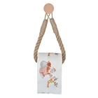 Настенный держатель для макраме, черная подставка для полотенец, набор из золотистой и черной бумаги, органайзер, настенный аксессуар для унитаза, поставщики украшений для ванной комнаты