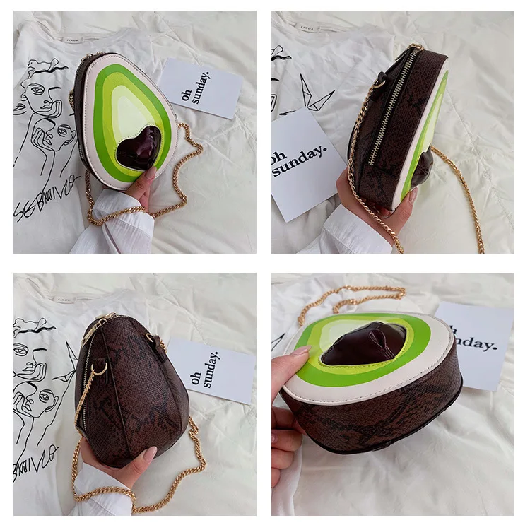 Сумка с твёрдой оболочкой из кожи коровы масло-фрукты косые-стиль Женские bag2019