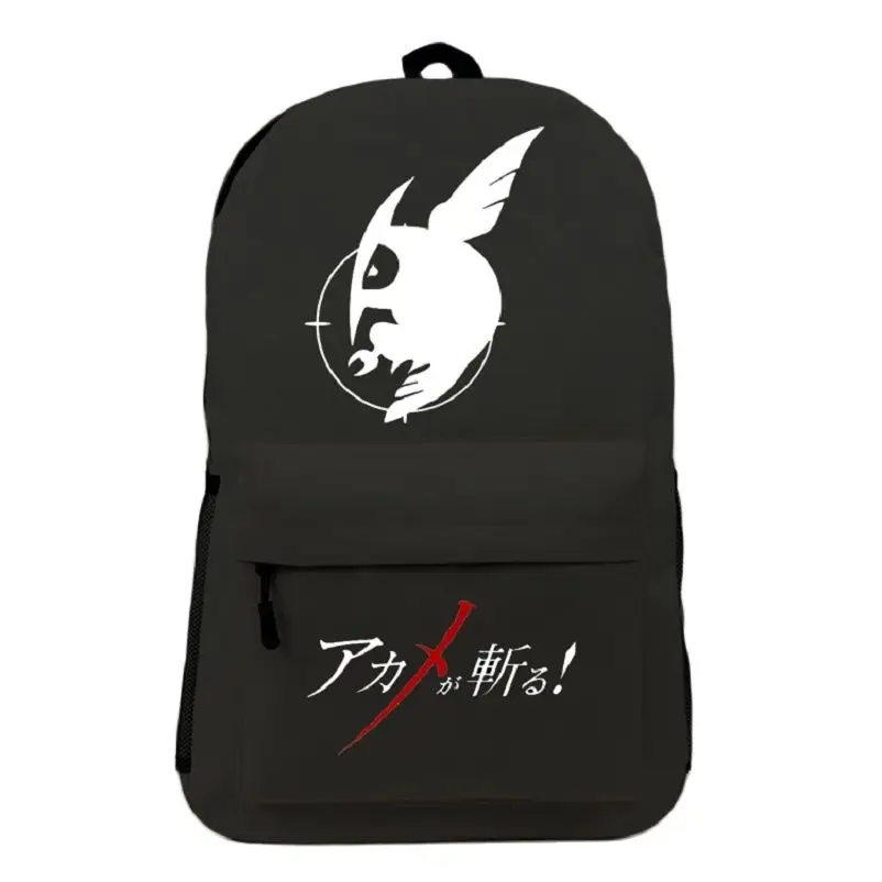 Anime Cartoon Akame ga KILL! Rucksack Tatsumi Mine Leone Lubbock School Student Backpacks