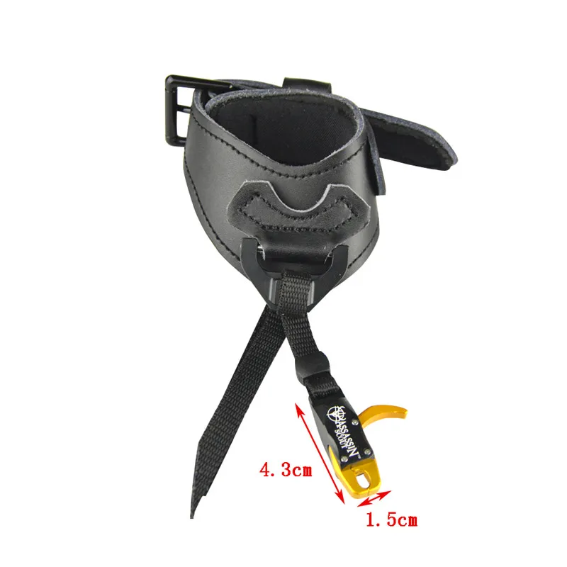 1 шт. инструмент для спуска блочного Лука суппорт регулируемый ремешок запястья