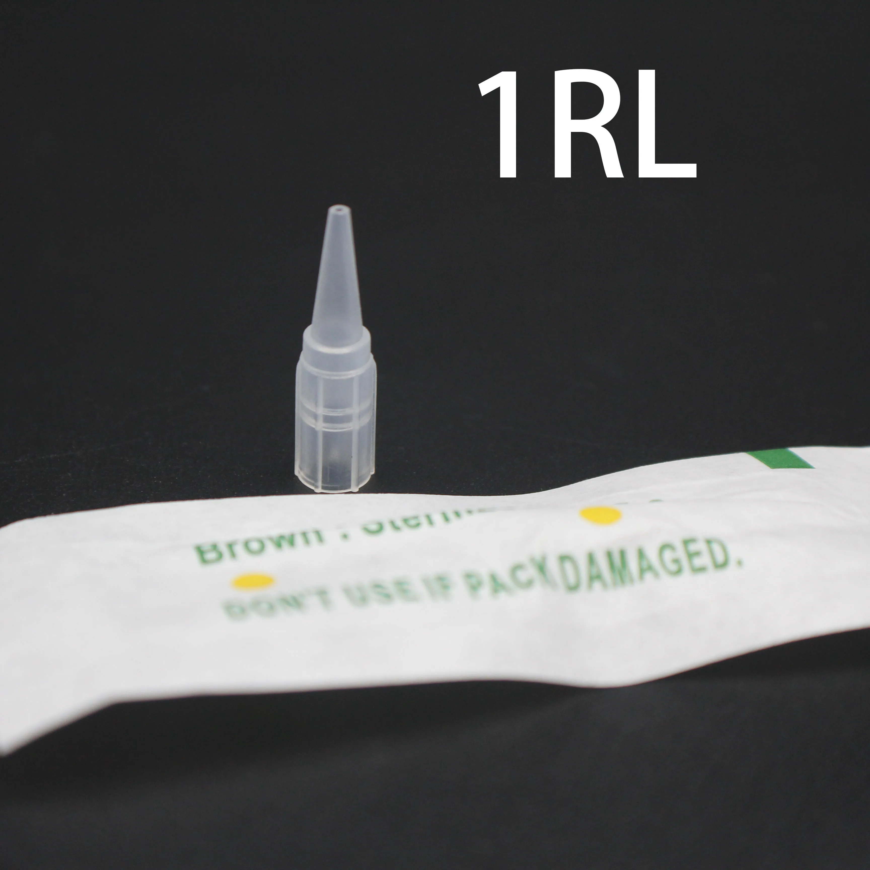 Наконечники иглы для татуировок 1RL 3RL 5RL 100 шт. насадка посылка колпачки игл