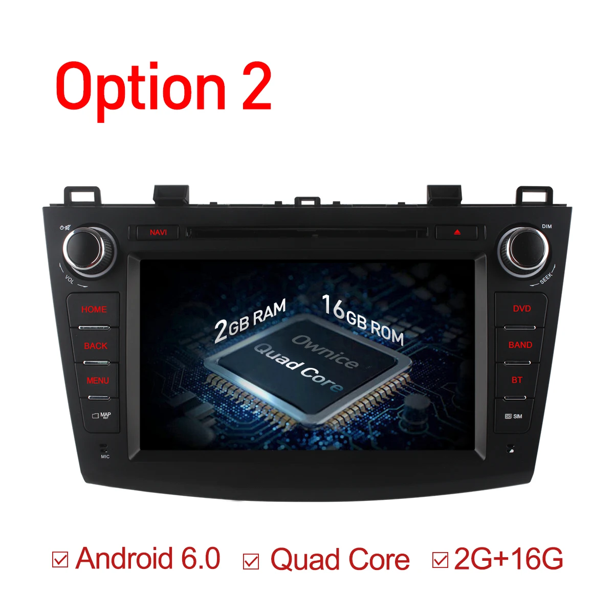 Ownice C500 Android 6 0 Octa 8 core для mazda 3 автомобильный DVD плеер 2009 2012 радио с wifi 2 Гб ОЗУ 32 ПЗУ