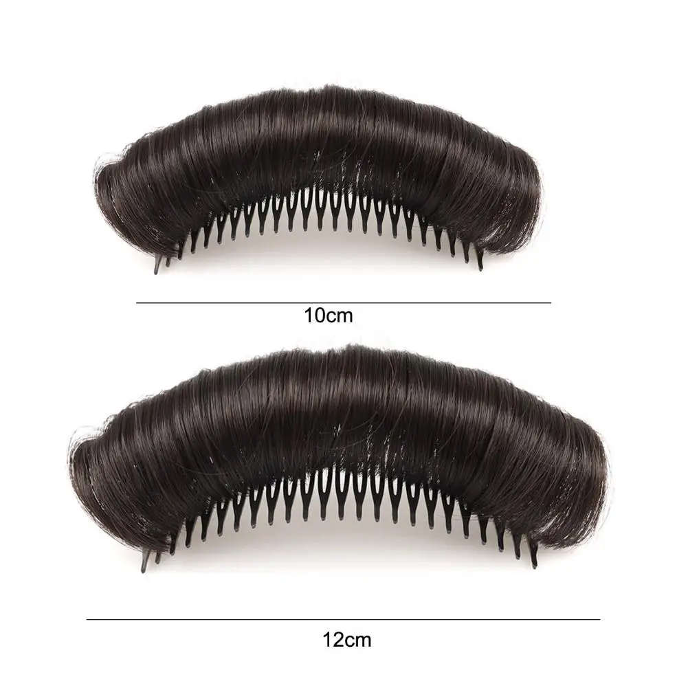 

Wig Cushion Stable Comfortable High Temperature Fiber Insert Clip Up Comb Invisible Thickening Bump Fluffy Hair Pad for Female