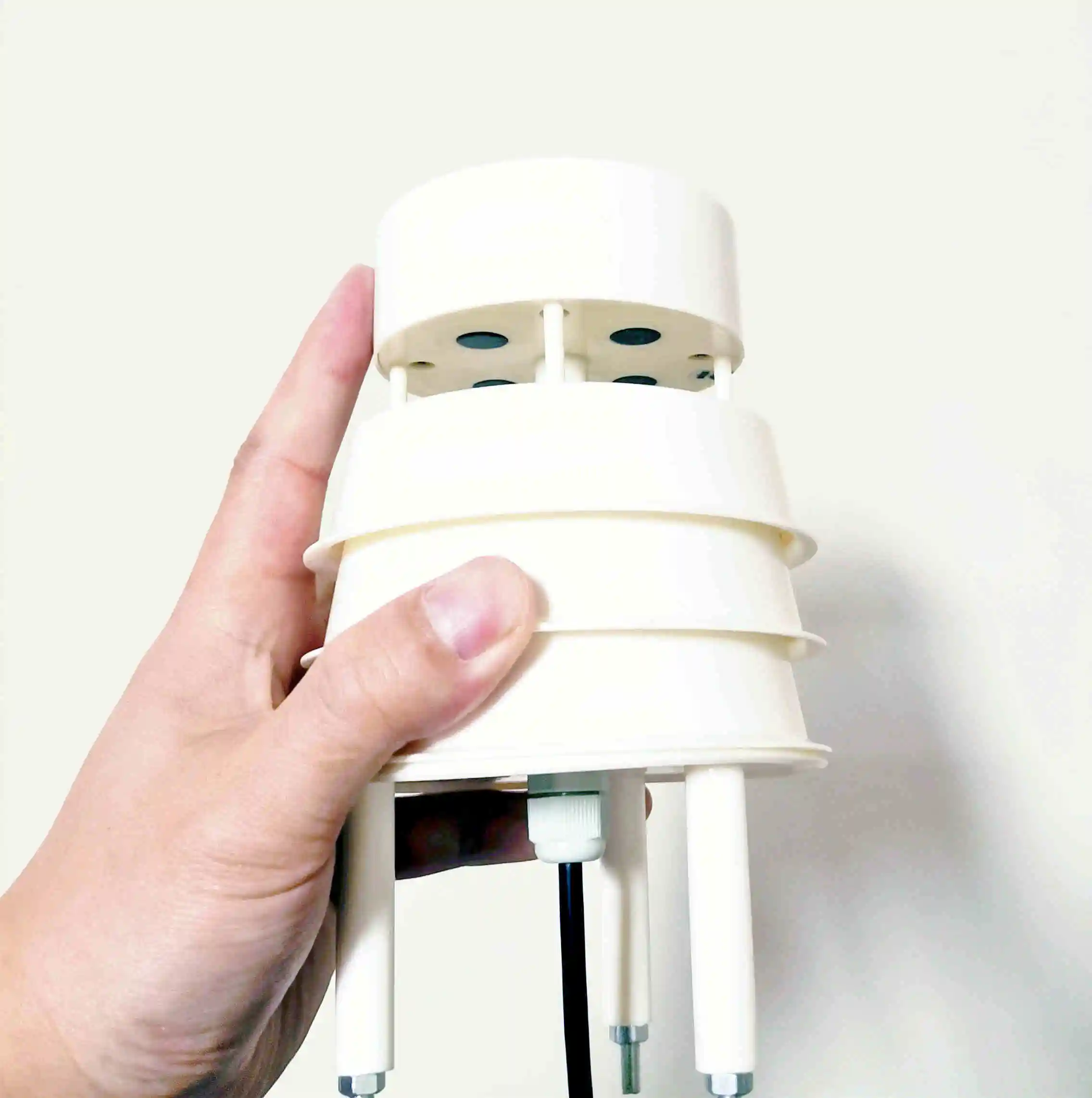 Тент лопасти крана Анемометр LORA LORAWAN GPRS 4G беспроводной ультразвуковой датчик