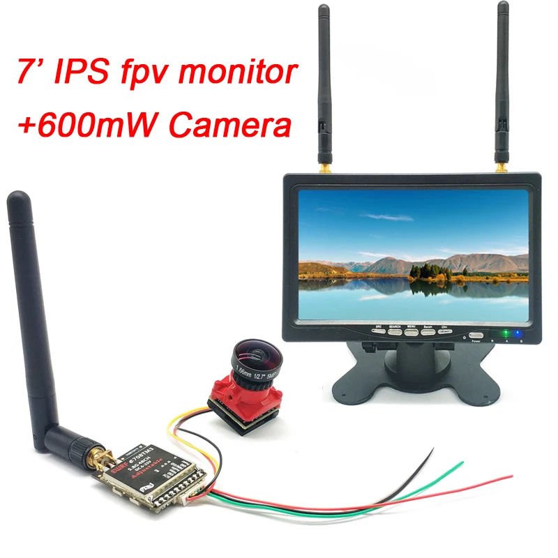 5 8G 48CH 7 дюймовым HD монитором под управлением IPS 1024*600 для контроля уровня сахара в