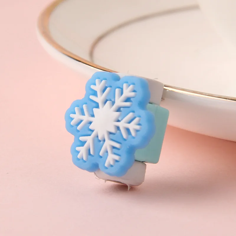 Милый 30 шт./лот мультяшный USB кабель для наушников защита Samsung HTC кабеля