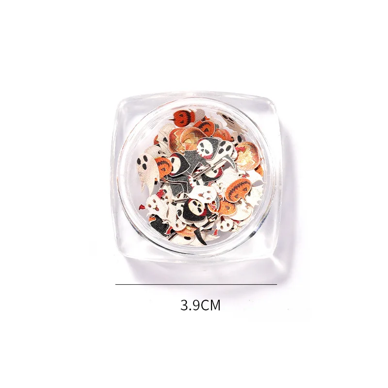 

sales wholesale nail art act the role ofing is tasted pumpkin Halloween Halloween Halloween bat nail wood pulp