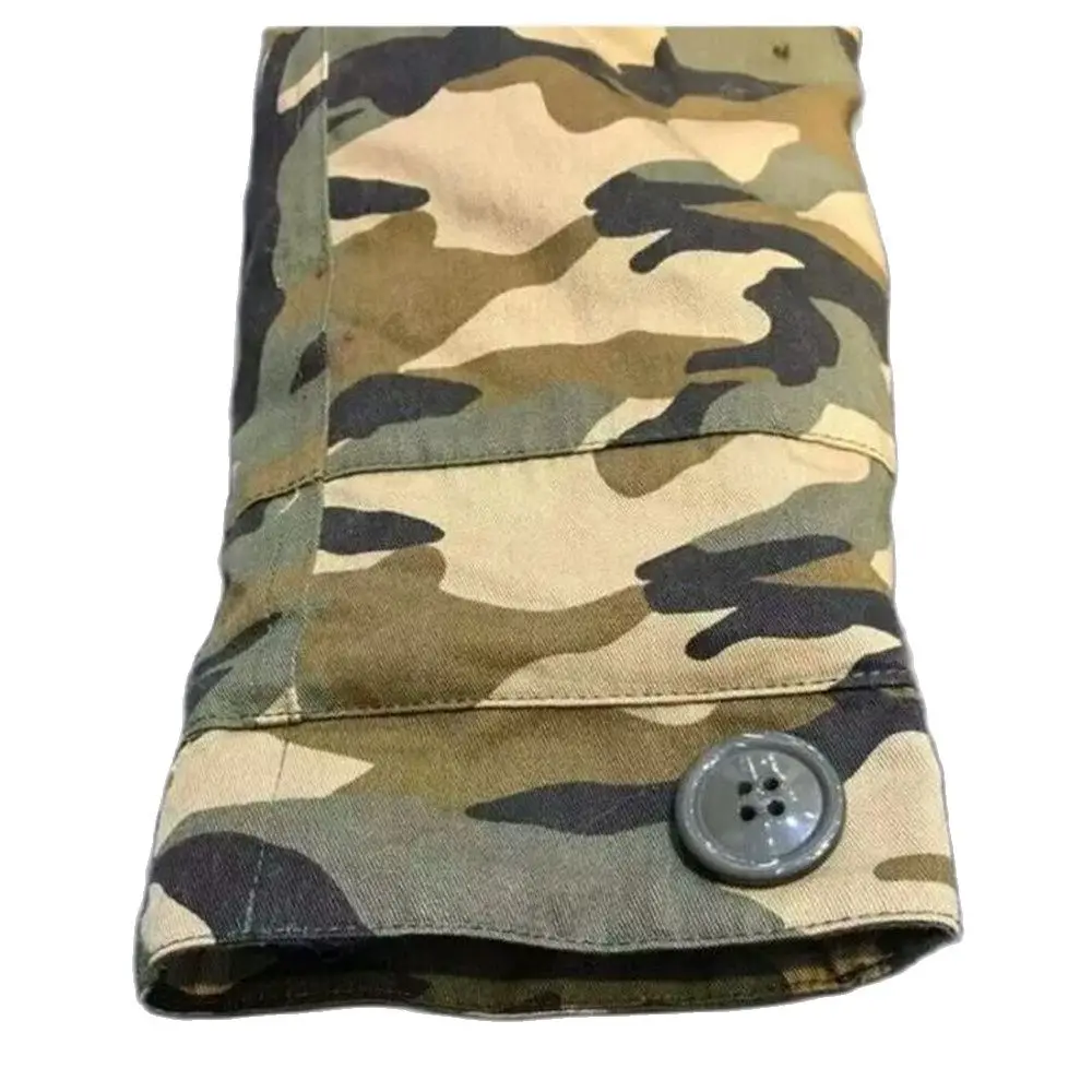 Длинная камуфляжная куртка на подкладке из искусственного меха с большим