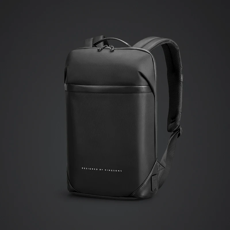 

Kingsons новый ультратонкий рюкзак для ноутбука 15,6 дюйма для мужчин, рюкзаки с защитой от кражи, высококачественные школьные сумки, водонепрони...