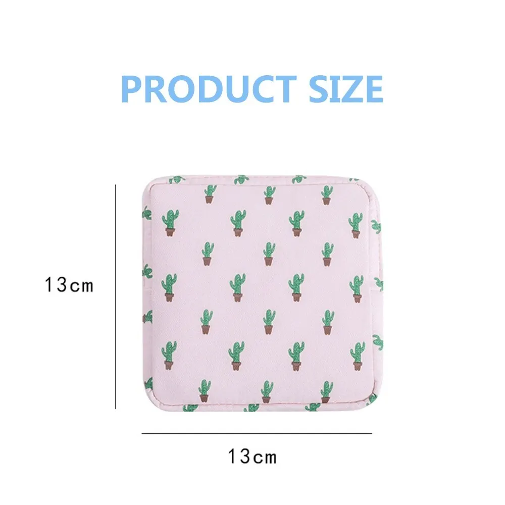

Fashion Women Small Cosmetic Bags Travel Mini Sanitary Napkins Make Up Coin Money Card Lipstick Storage Pouch Purse Bags