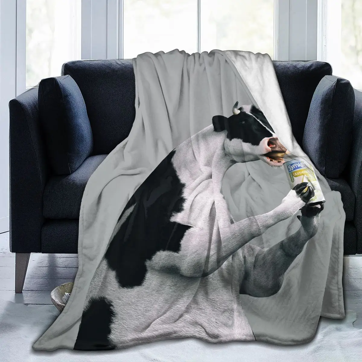 

Manta de franela con estampado 3D de animales, ropa de cama suave, cubierta de cama, decoración textil para el hogar