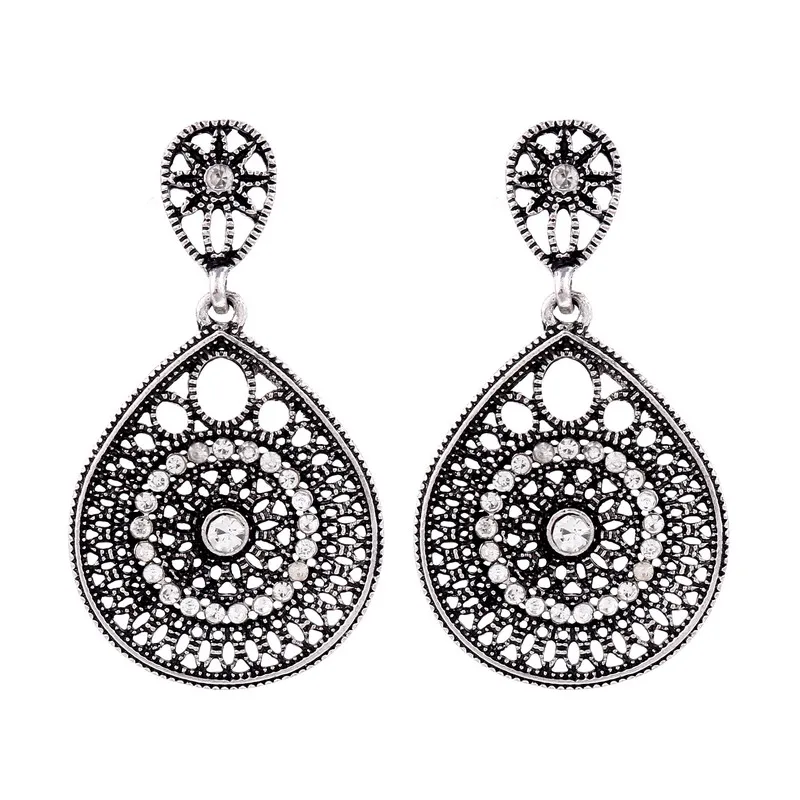 LOVBEAFAS Винтажные висячие серьги подвески для женщин этнические ювелирные изделия