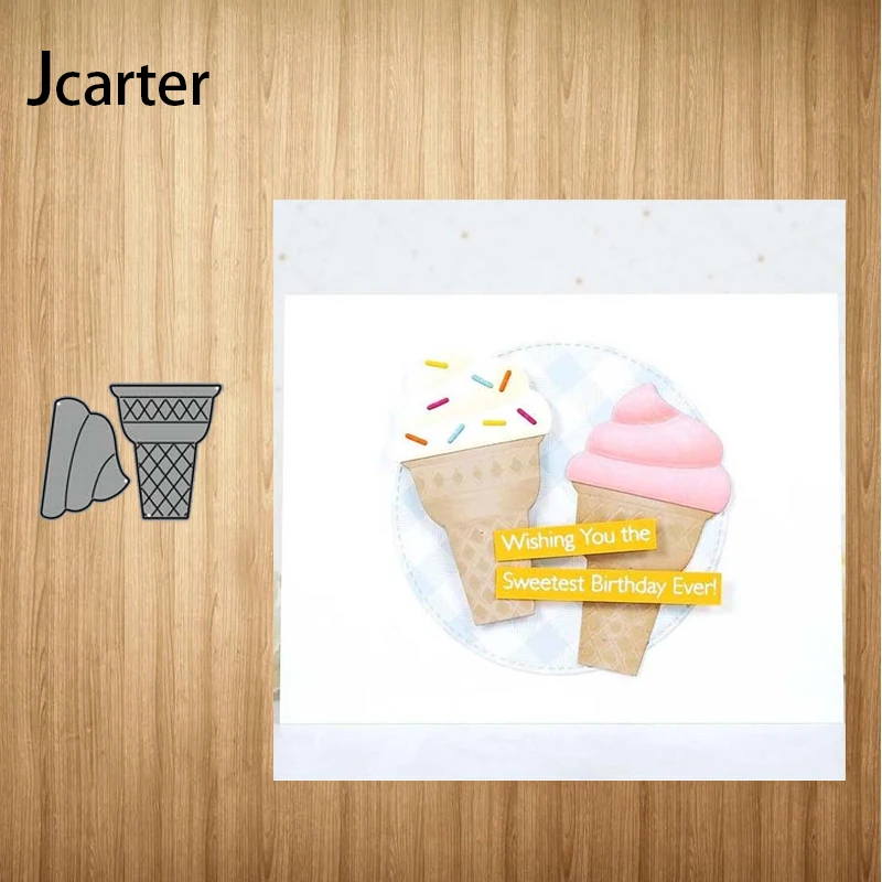 Металлический трафарет для вырезания мороженого сделай сам скрапбукинга