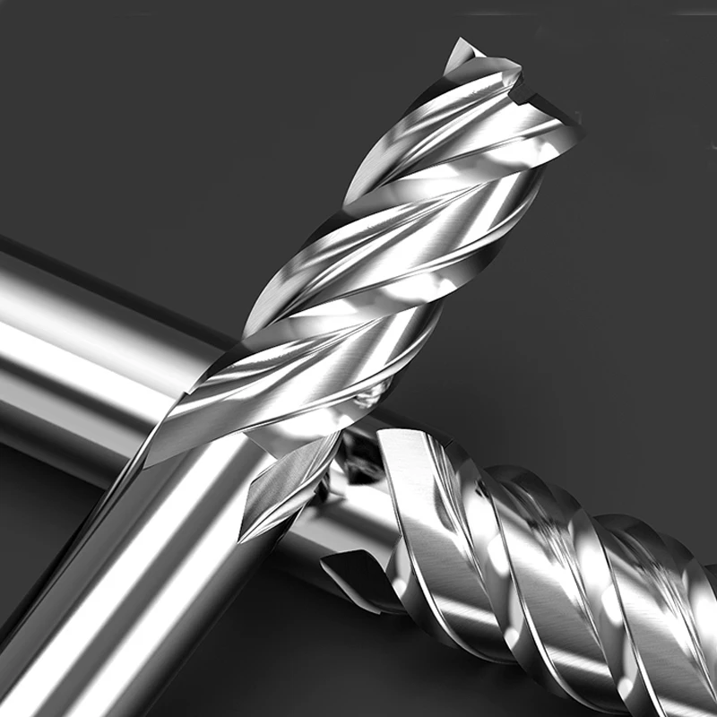 Твердая керамическая Концевая фреза для металла керамики без покрытия - купить