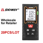 Дальномер лазерный SNDWAY, устройство для измерения расстояний, 20 шт.лот, лампа 40 м