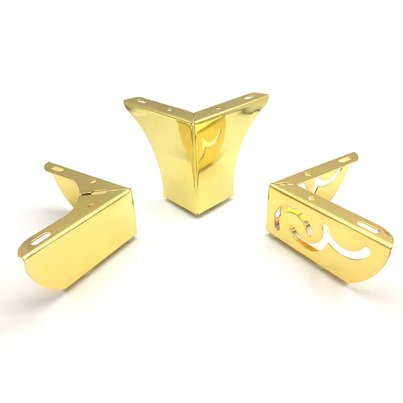 Металлические опорные ножки для мебели 4 шт. резиновые наклейки с резьбой