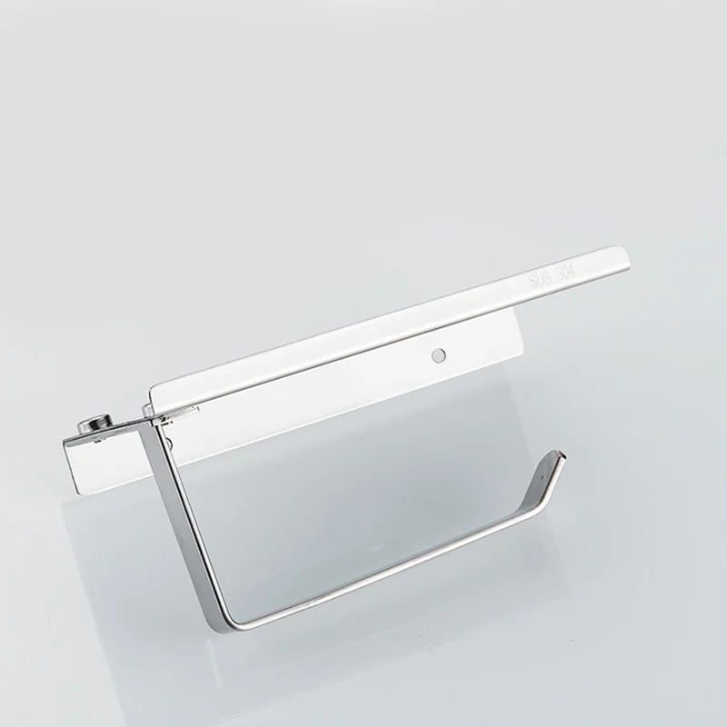 rovogo stainless steel toilet paper holder with phone self bathroom accessories tissue roll dispenser storage free global shipping