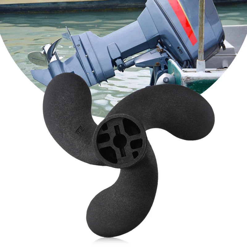 Лодочный пропеллер, 3 лопасти, морской мотор, пропеллер для 2,5/3,3/HP Tohatsu/Джонсон Evinrude/Mercury и т. д., аксессуары для лодок, морской
