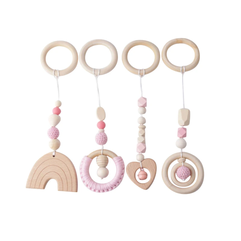 

Baby Teether Bisphenol A Food Grade Teething Teether Toy Animal Model Teether DIY Chain Gift Baby Toys New High Quality Safety