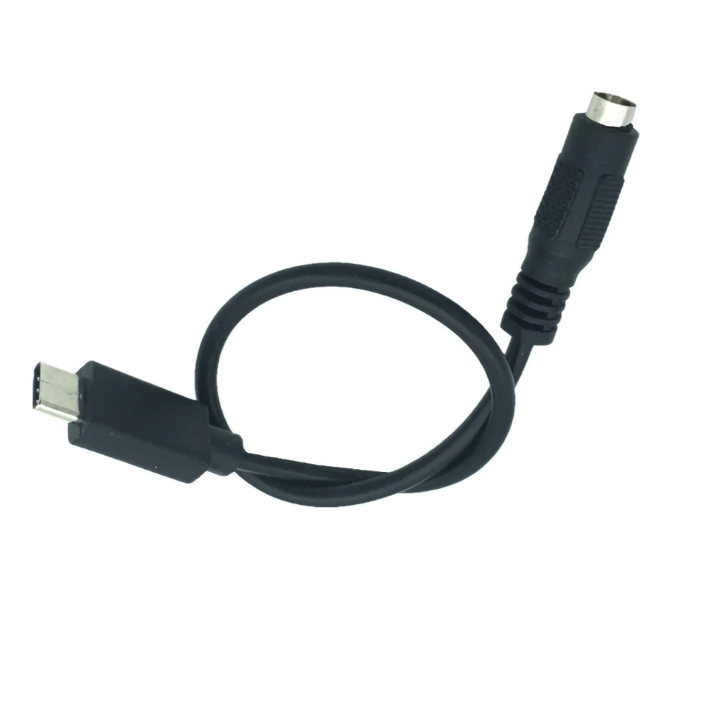 

USB 3.1 Type C USB-C to DC 5.5 x 2.5mm Power Jack Extension Charge Cable