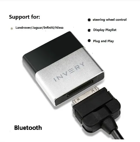30 pin ipod interfacer Bluetooth музыкальный адаптер для Land Rover infiniti Nissan стикер автомобильный Jaguar Volvo C30