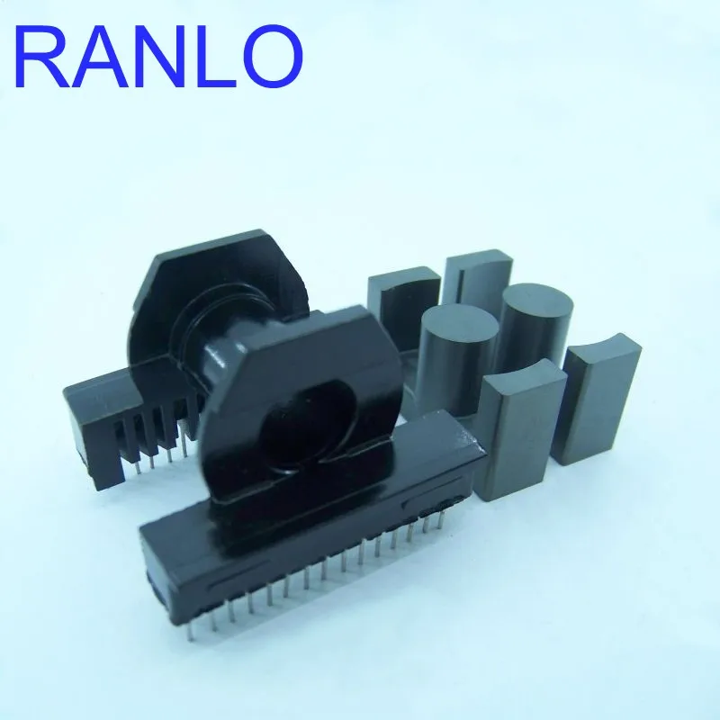 ETD34 30pin PC40 мягкий ферритовый сердечник магнитный трансформатор Шпульный рамка 15 +