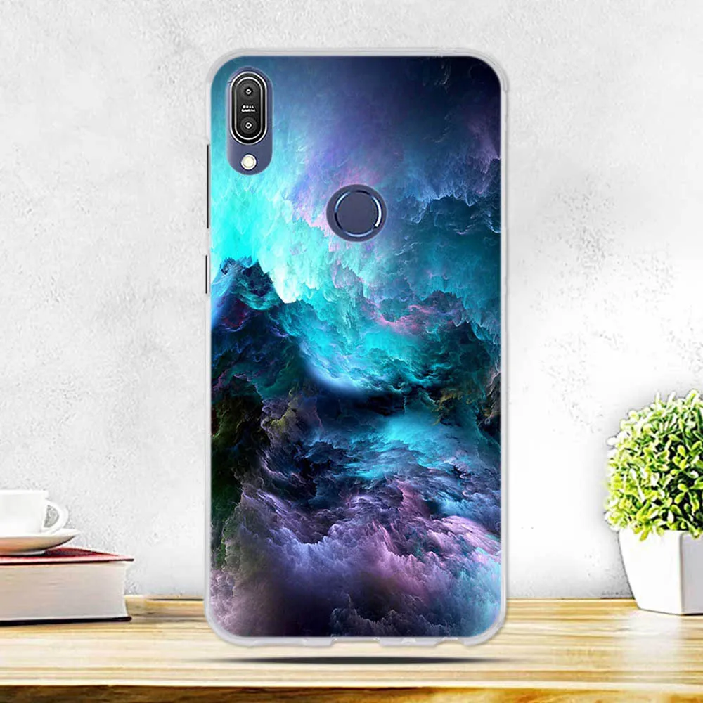 Чехол для ASUS Zenfone Max Pro M1 ZB601KL мягкие тонкие силиконовые чехлы ZB602KL ZB 602KL X00TD чехол
