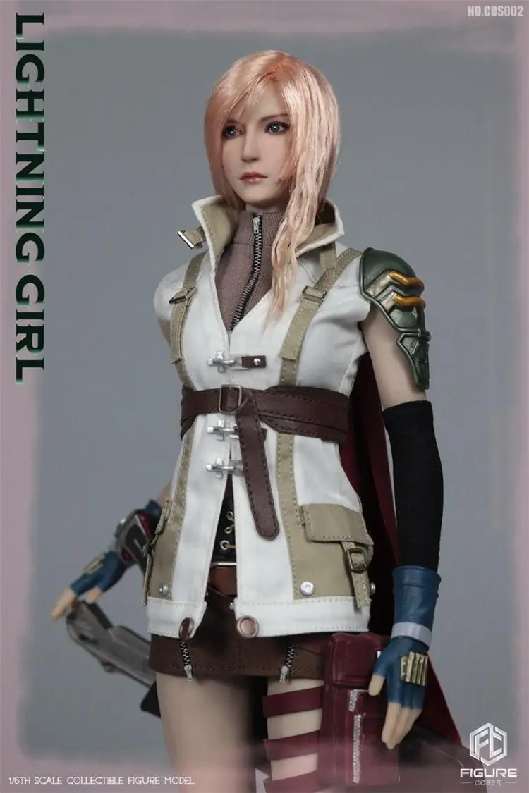 Figcoser Cos002 1 6ファイナルファンタジーゲームキャラクター雷女戦士12インチの女性の人形 27 Off