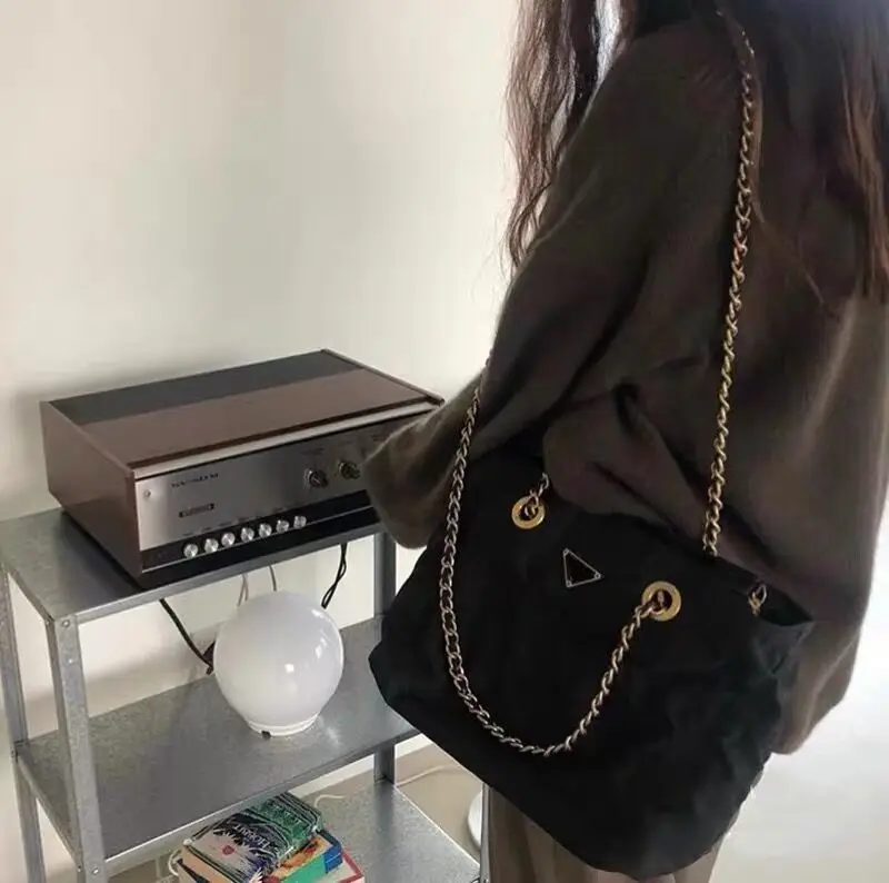 Женская сумка через плечо Linger модная сумка-мессенджер на цепочке с одним плечом