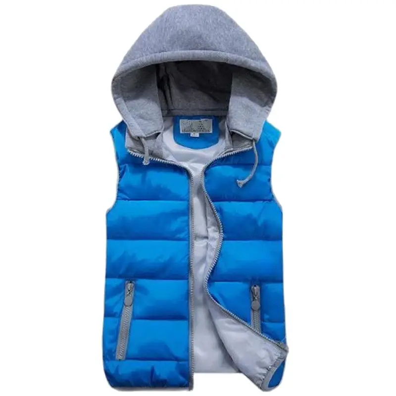 Женская Осенняя обувь размера плюс с пришитым капюшоном плотные теплые пуховики