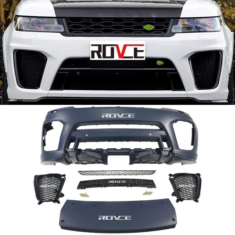 

ROVCE Front Bumper Body Kit Parts For Land Rover Range Rover Sport SVR L494 2018-2021