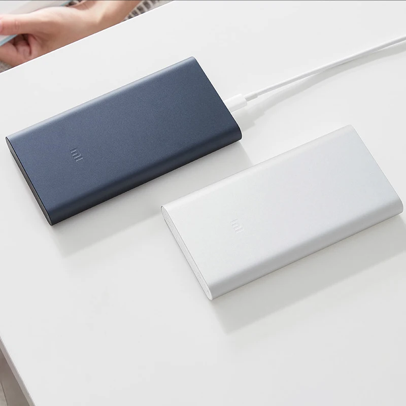 Внешний аккумулятор Xiaomi Power Bank 3 с 2 мя разъемами для зарядки 10000 мАч|Внешние