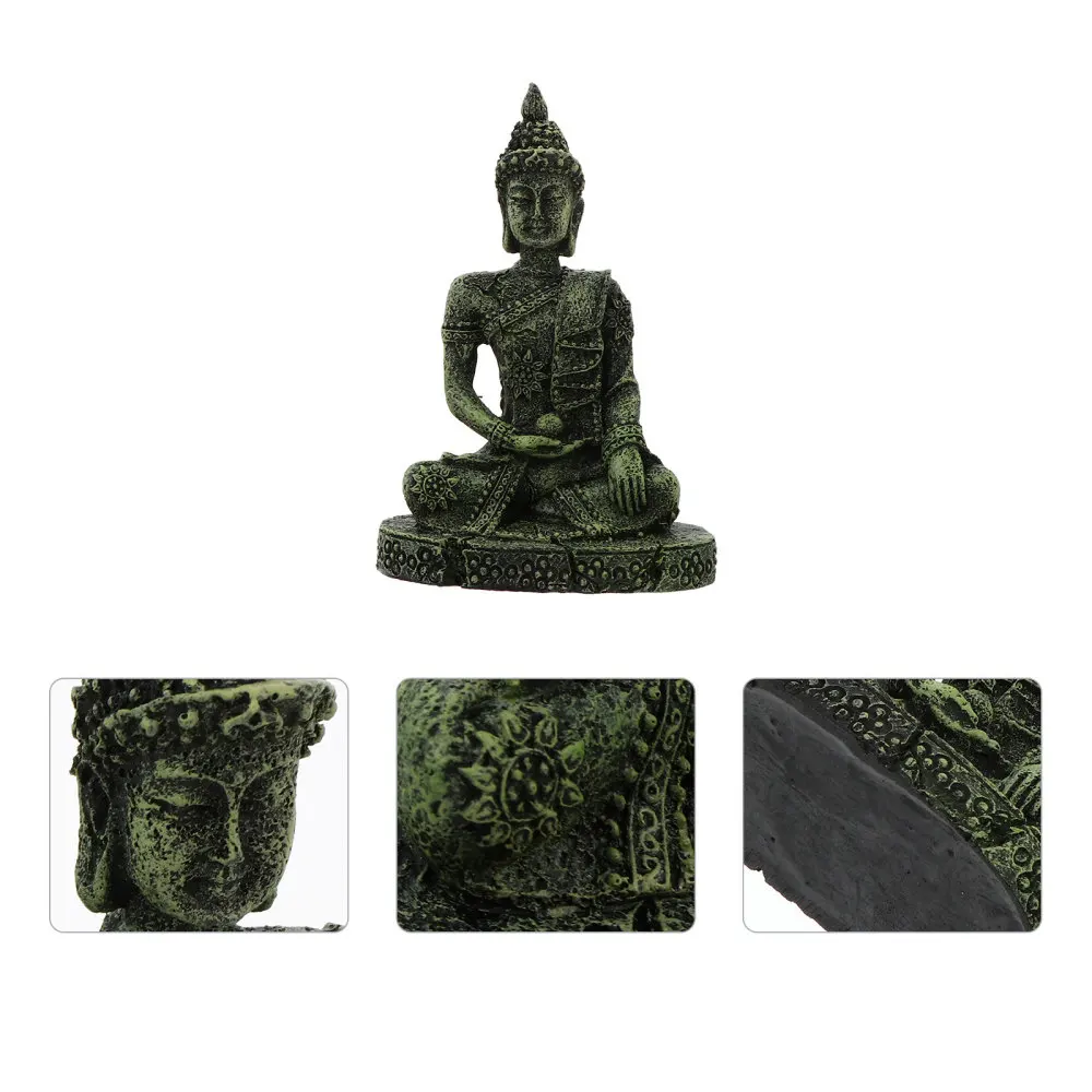 

1pc Fish Tank Ornament Sitting Statue Unique Aquarium Landscape Fish Tank Accessory