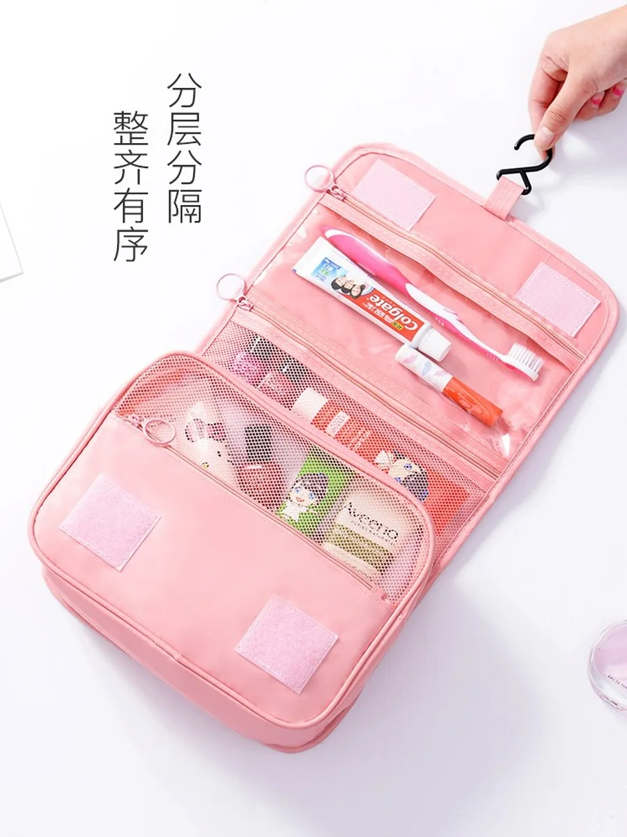 Большой косметический Органайзер для косметики дорожная сумка кабеля