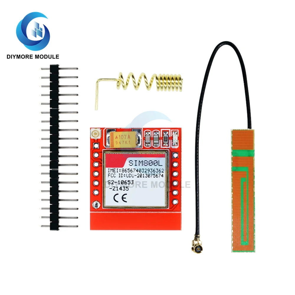 SIM800L GPRS GSM модуль Micro SIM-карта ядро четырехдиапазонный TTL последовательный порт