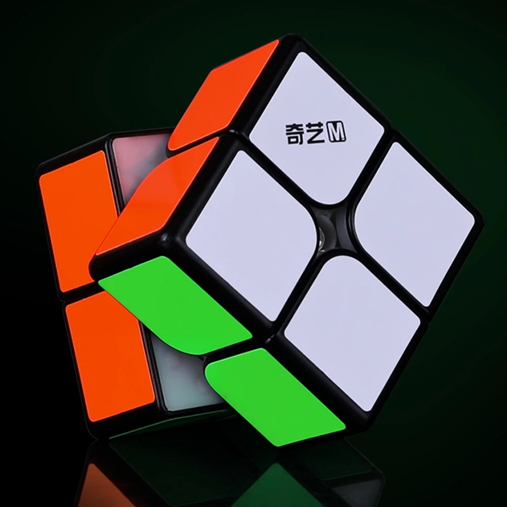Новинка QiYi MS 2x2x2 Магнитный MoFangGe 2x2 скоростной волшебный куб наборпряди пазл Куб