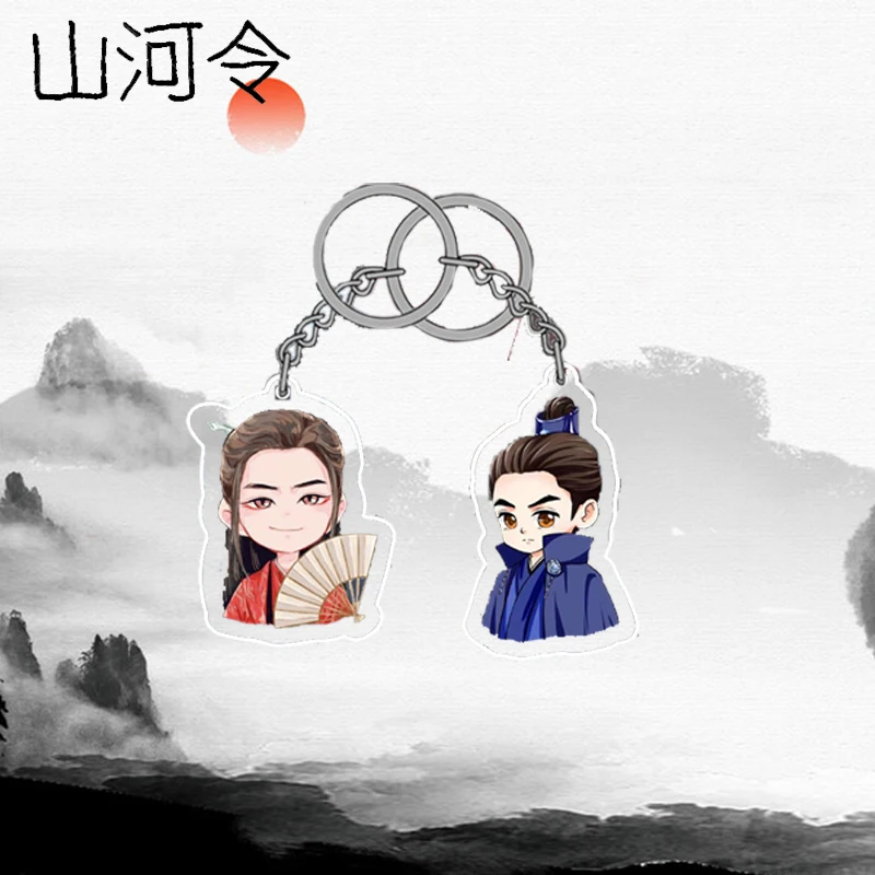 

Anime WORD OF HONOR Zhou Zishu Wen Kexing Fashion Stand Figure Model Plate Acrylic Cartoon Desk Decor Cartoon Toys Xmas Gifts