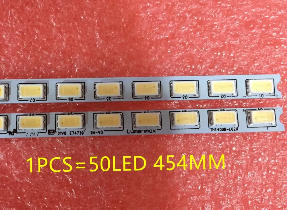 2 шт./лот Новинка THT400B L02A L 14 16400001L 50LED 454 мм для Sanyo 40CE770LED LED Подсветка полосы|Защита